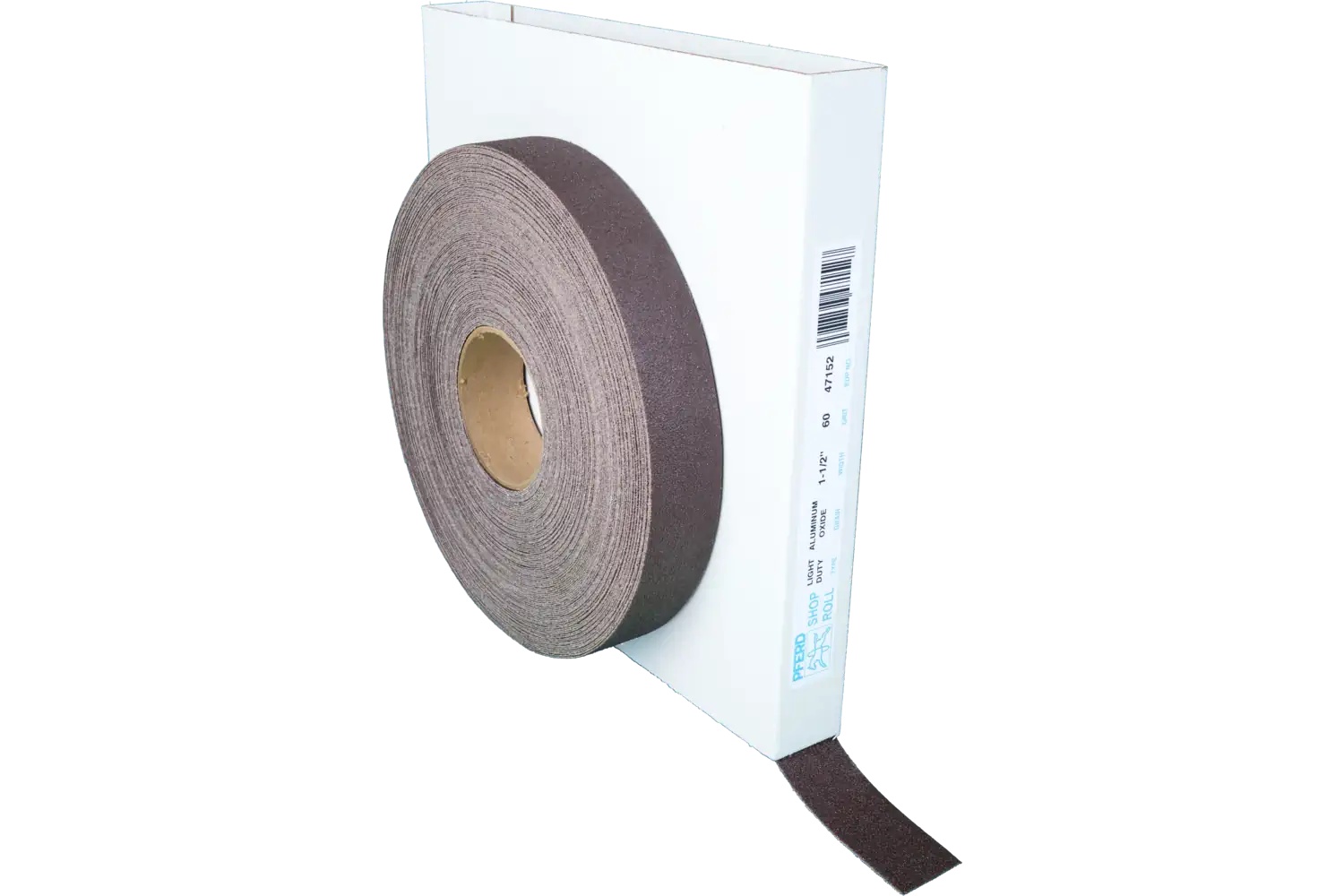Picture of Pferd Shop Roll, Flexible Light Duty, 1-1/2" x 50 yards, 320 Grit, Aluminum oxide